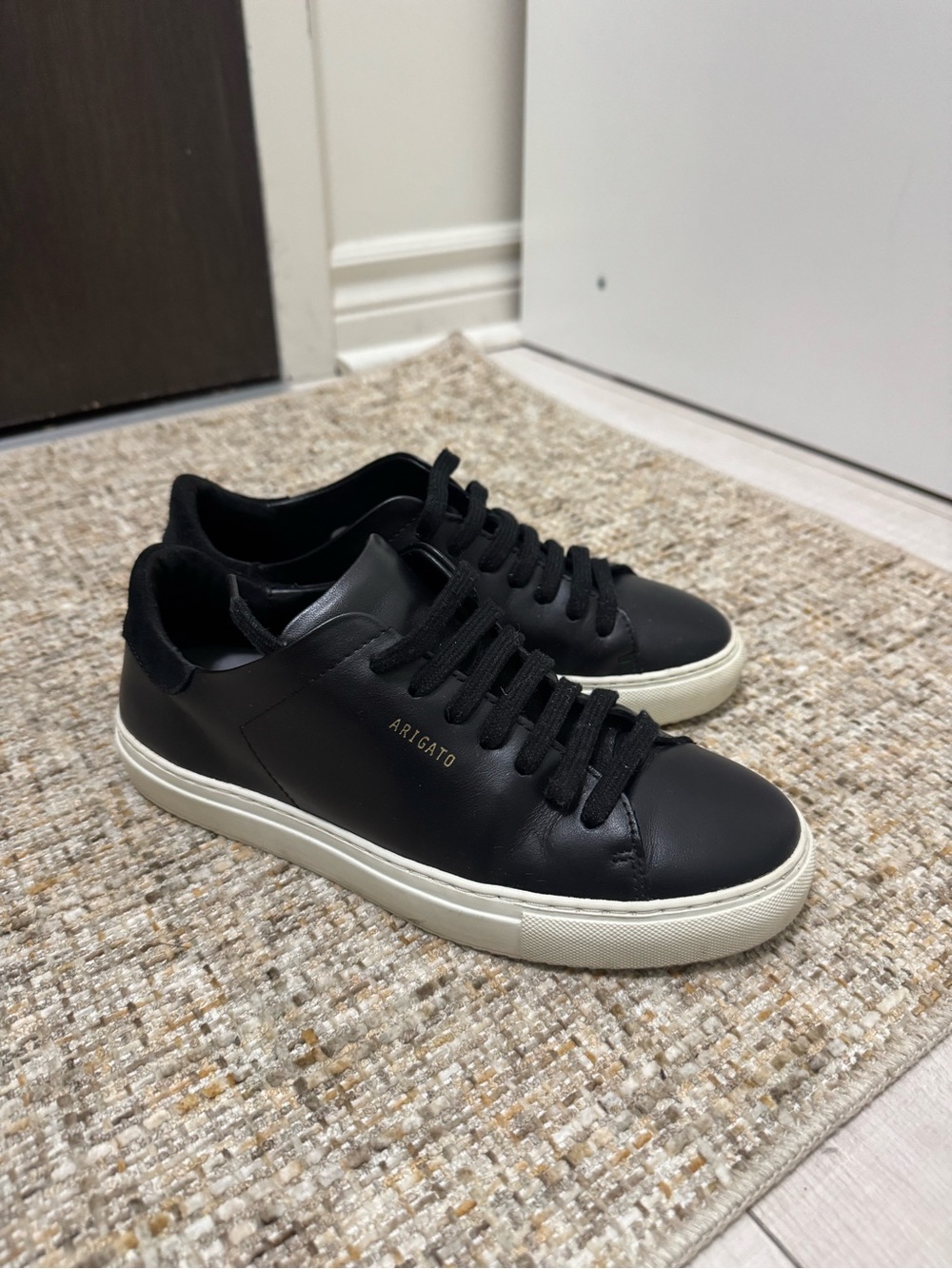 Axel Arigato Black Leather Sneakers